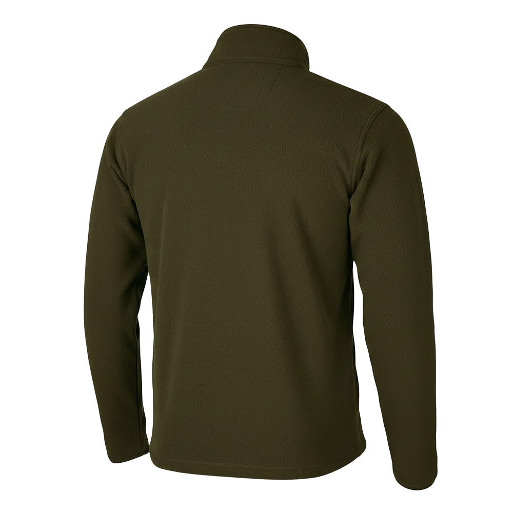 Dark Olive - Back - Jack Pyke Mens Country Fleece Top