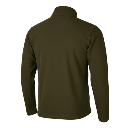 Dark Olive - Back - Jack Pyke Mens Country Fleece Top