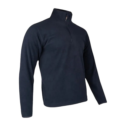 Navy - Side - Jack Pyke Mens Country Fleece Top