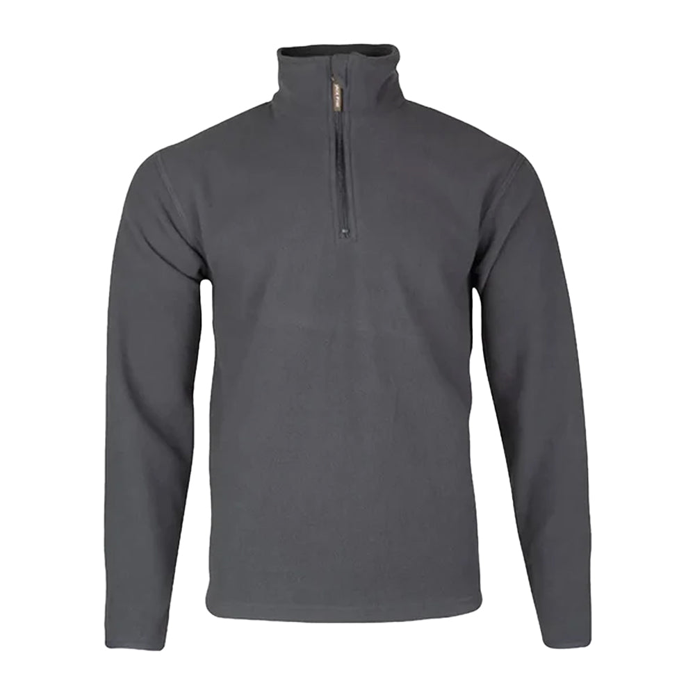 Charcoal - Front - Jack Pyke Mens Country Fleece Top
