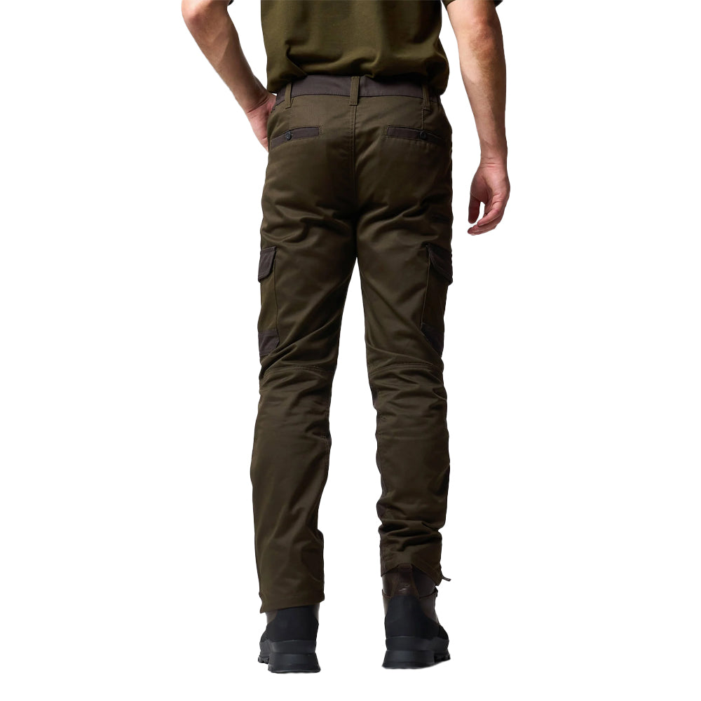 Green - Back - Jack Pyke Mens Fieldman Trousers