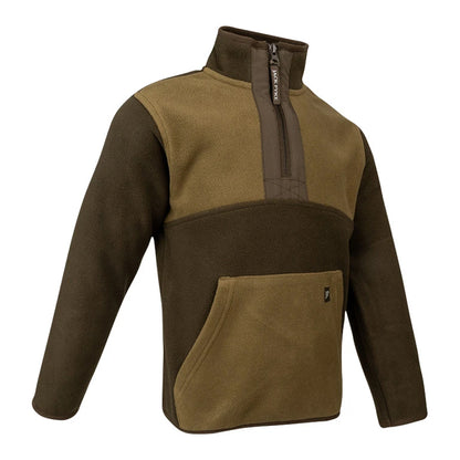Green - Side - Jack Pyke Childrens-Kids Two Tone Fleece Top