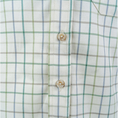 Green - Pack Shot - Jack Pyke Childrens-Kids Countryman Checked Shirt