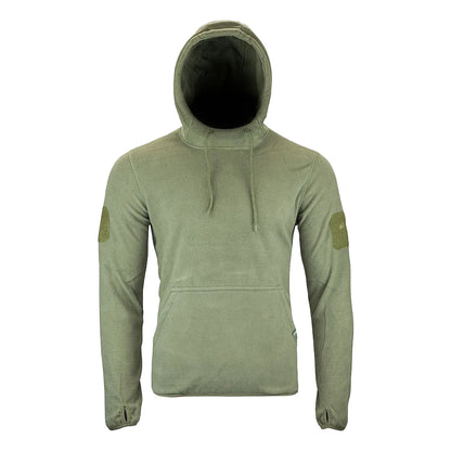 Green - Front - Viper Mens Tactical Fleece Hoodie
