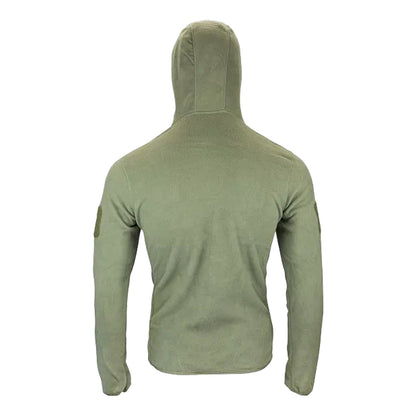 Green - Back - Viper Mens Tactical Fleece Hoodie