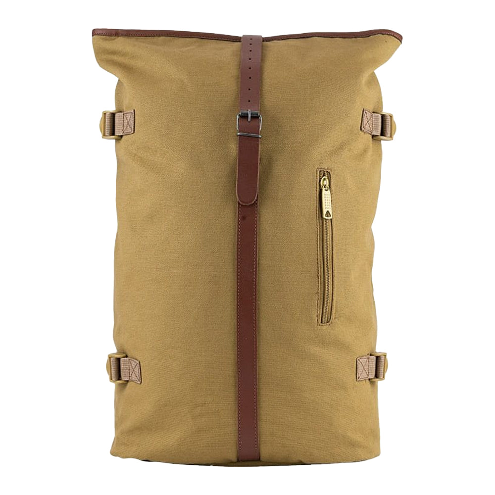 Fawn - Front - Jack Pyke Leather Detailing Fold Up Rucksack