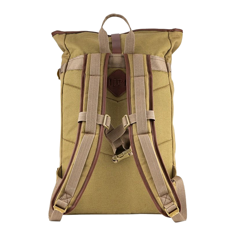 Fawn - Back - Jack Pyke Leather Detailing Fold Up Rucksack