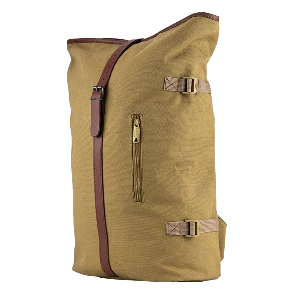 Fawn - Side - Jack Pyke Leather Detailing Fold Up Rucksack