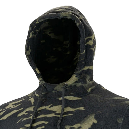 Black - Lifestyle - Viper Mens Tactical Camo Fleece Hoodie
