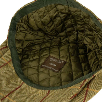Green - Lifestyle - Jack Pyke Mens Tweed Flat Cap