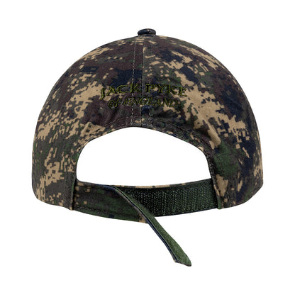 Camo Green - Back - Jack Pyke Camouflage Stealth Breathtex Baseball Cap
