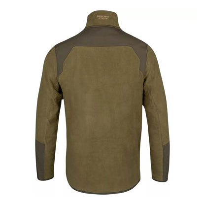 Dark Mustard - Back - Jack Pyke Mens Rannock Fleece Top