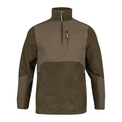 Dark Olive - Front - Jack Pyke Mens Rannock Fleece Top