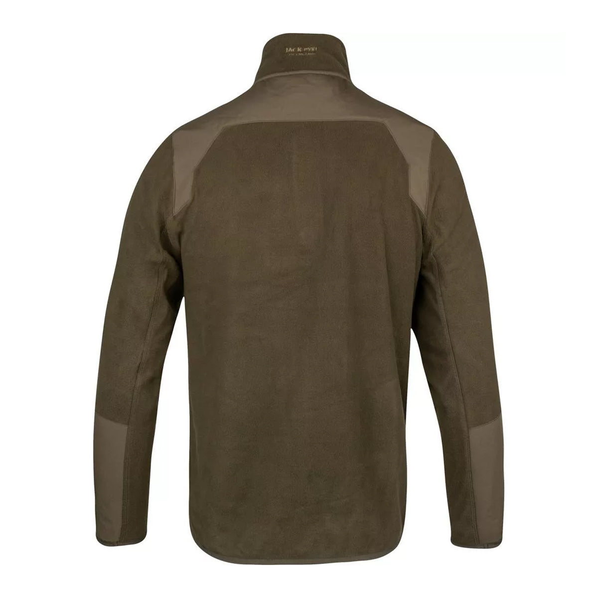 Dark Olive - Back - Jack Pyke Mens Rannock Fleece Top