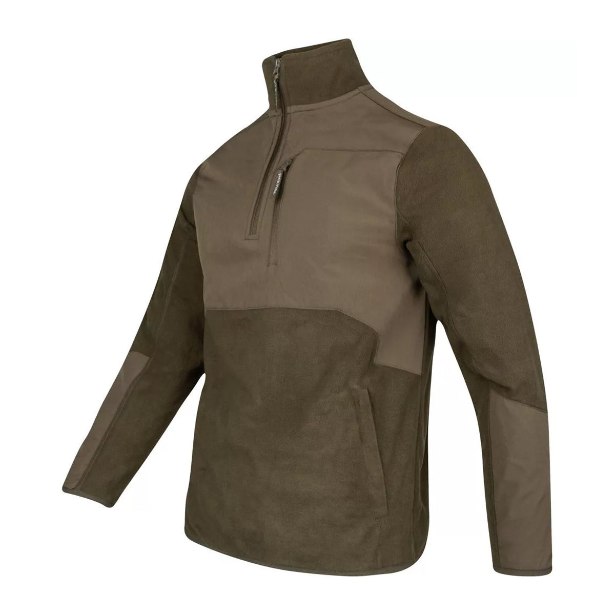 Dark Olive - Side - Jack Pyke Mens Rannock Fleece Top