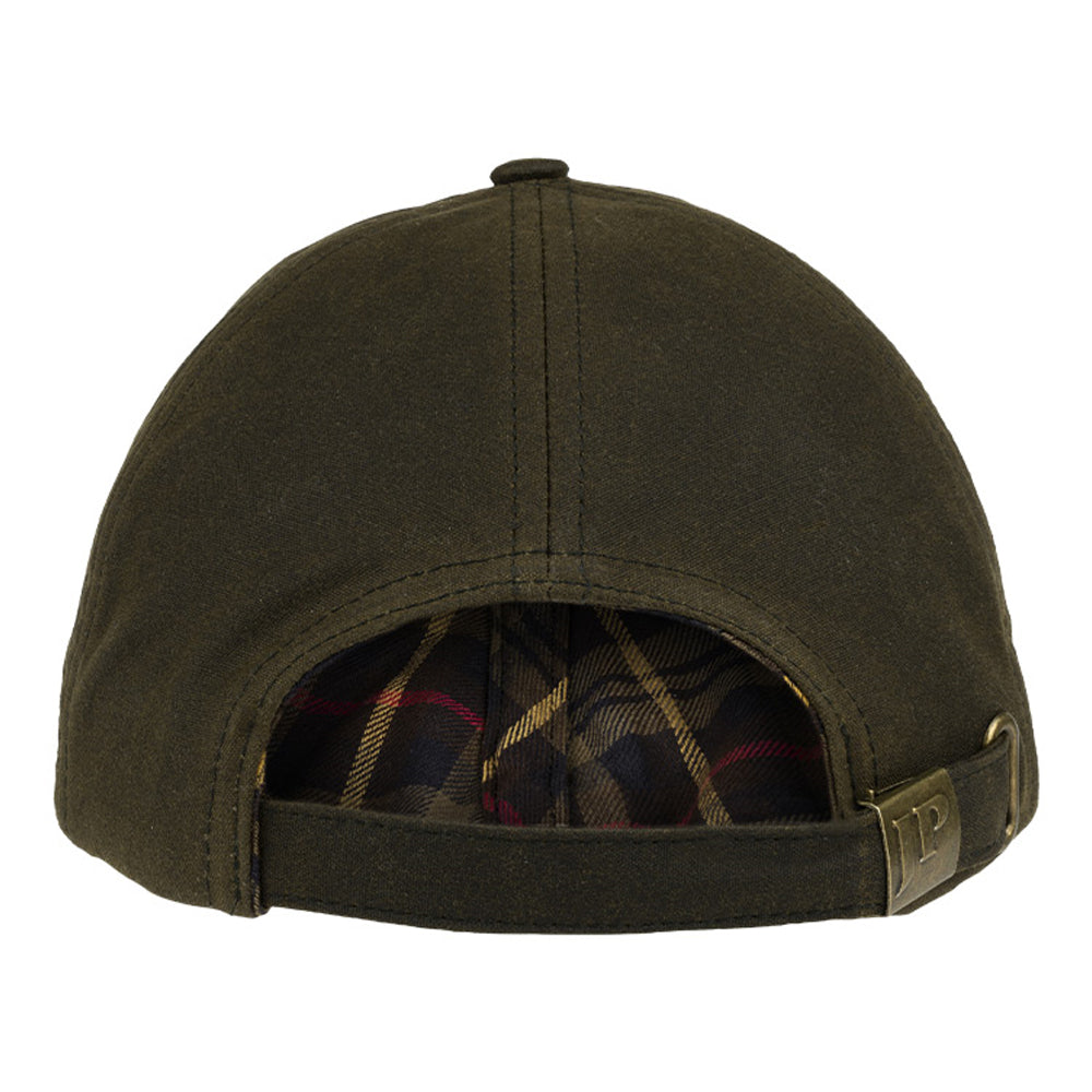 Green - Back - Jack Pyke Waxed Cotton Baseball Cap