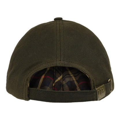 Green - Back - Jack Pyke Waxed Cotton Baseball Cap