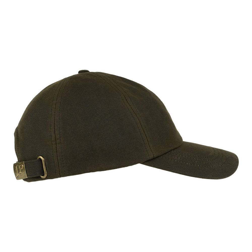 Green - Side - Jack Pyke Waxed Cotton Baseball Cap