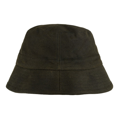 Green - Back - Jack Pyke Mens Waxed Cotton Bucket Hat