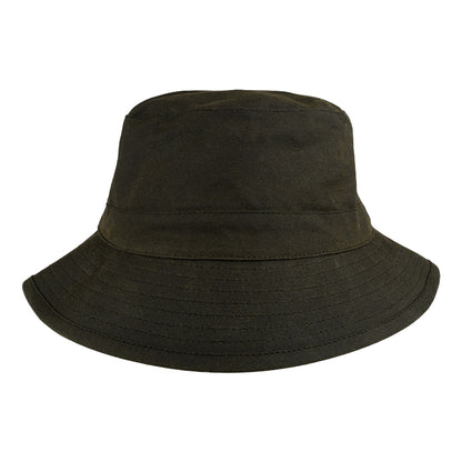 Green - Front - Jack Pyke Mens Waxed Cotton Bucket Hat