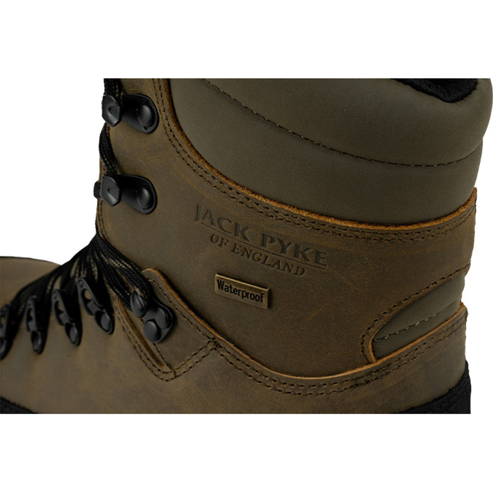 Green - Lifestyle - Jack Pyke Mens Hunters Full Grain Leather Boots