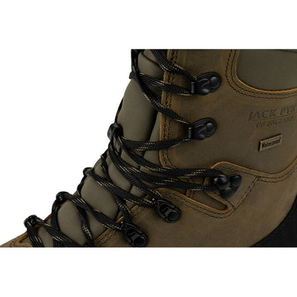 Green - Pack Shot - Jack Pyke Mens Hunters Full Grain Leather Boots