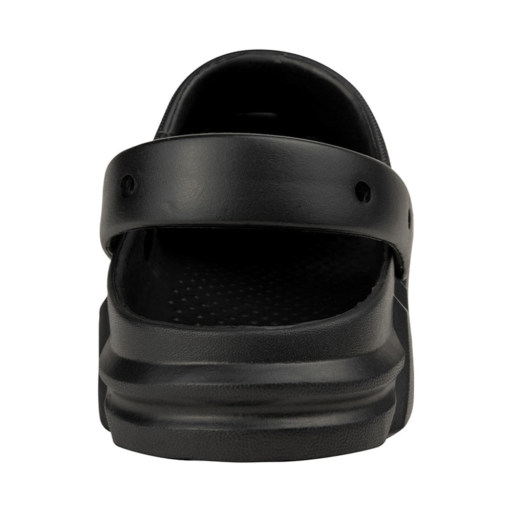 Black - Back - Speero Unisex Adult Bivvy Clogs