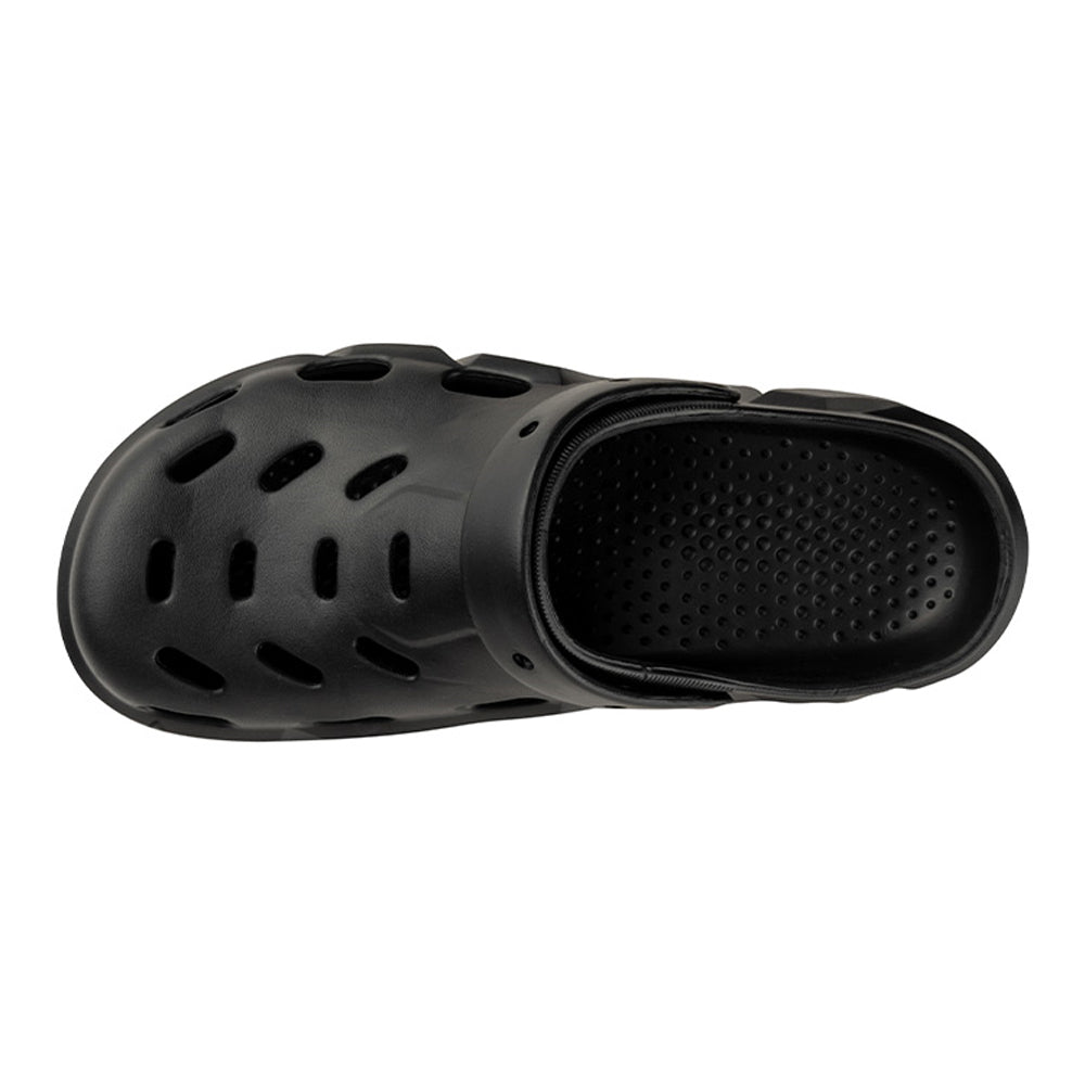Black - Side - Speero Unisex Adult Bivvy Clogs