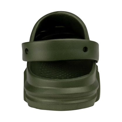 Green - Back - Speero Unisex Adult Bivvy Clogs