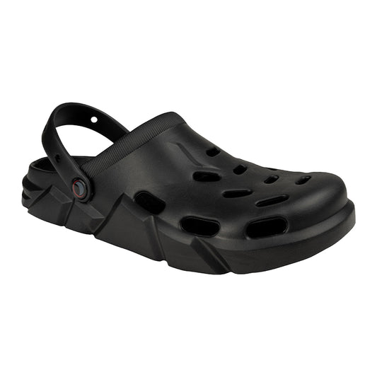 Black - Front - Speero Unisex Adult Bivvy Clogs