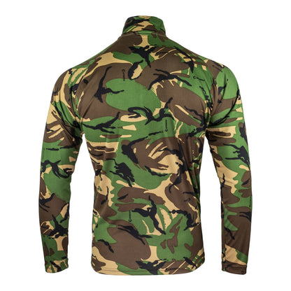 DPM - Back - Speero Mens Armour Camo Quarter Zip Midlayer