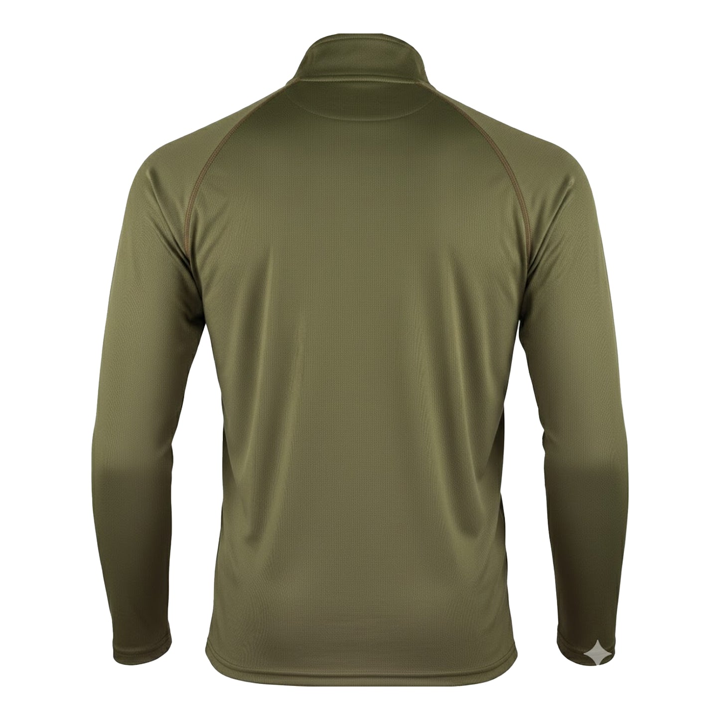 Green - Back - Speero Mens Armour Midlayer