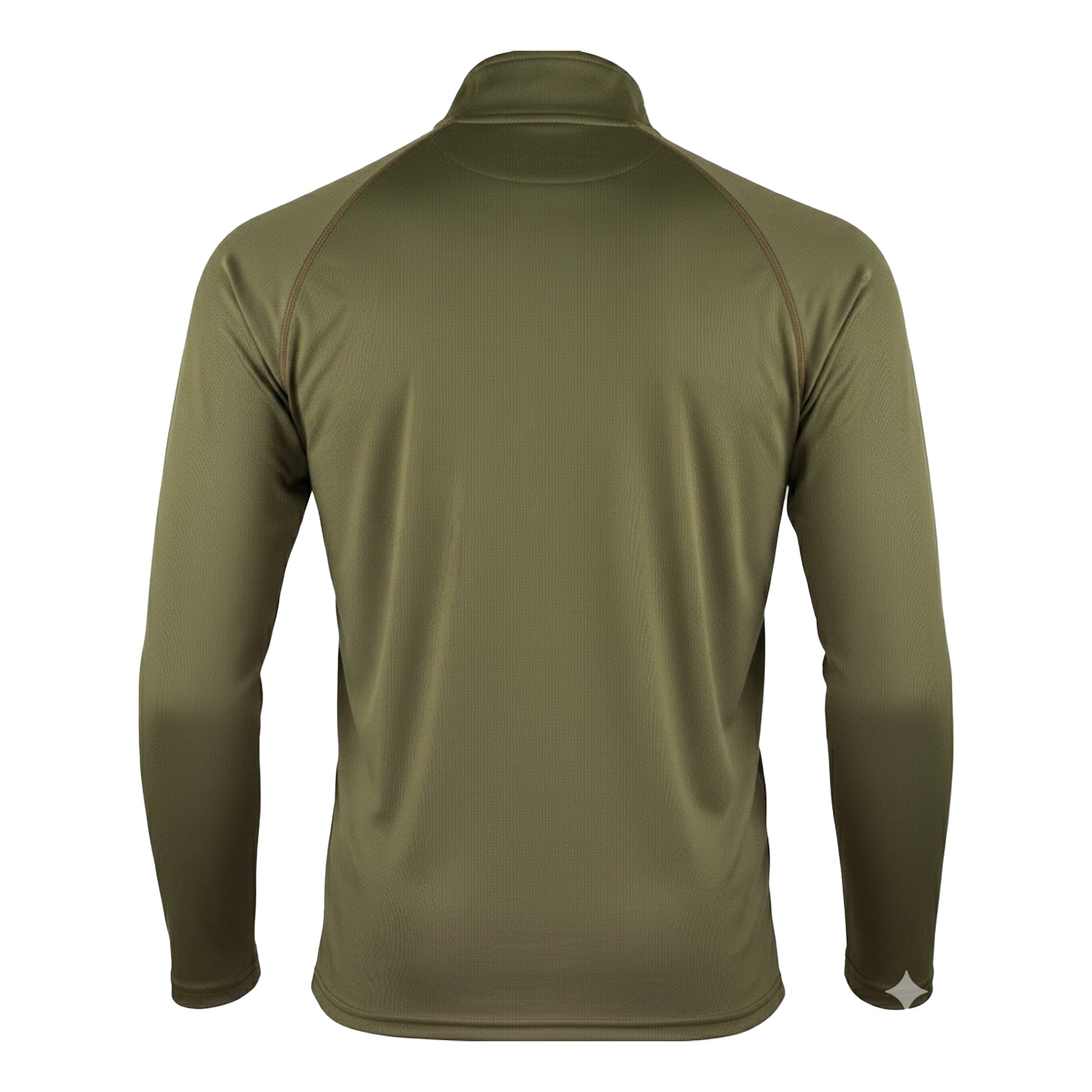 Green - Back - Speero Mens Armour Midlayer