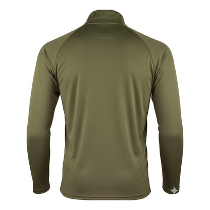 Green - Back - Speero Mens Armour Midlayer