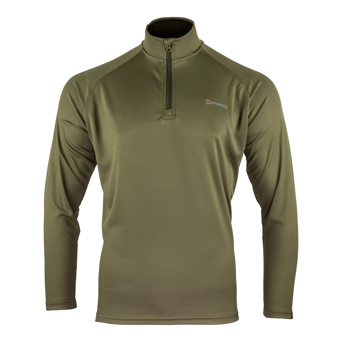 Green - Front - Speero Mens Armour Midlayer