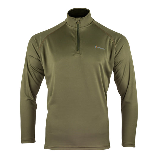 Green - Front - Speero Mens Armour Midlayer