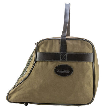 Green - Front - Jack Pyke Leather Trim Boot Bag