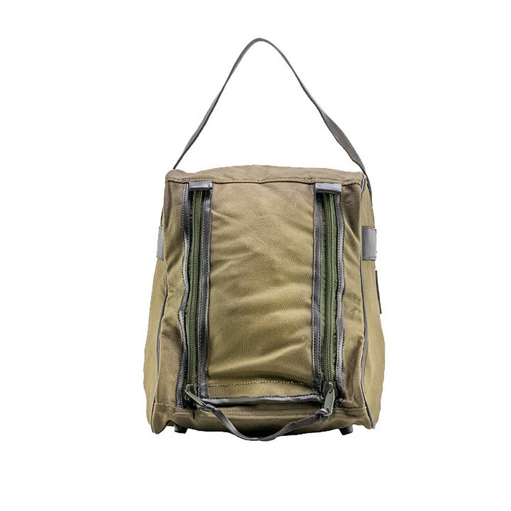 Green - Side - Jack Pyke Leather Trim Boot Bag