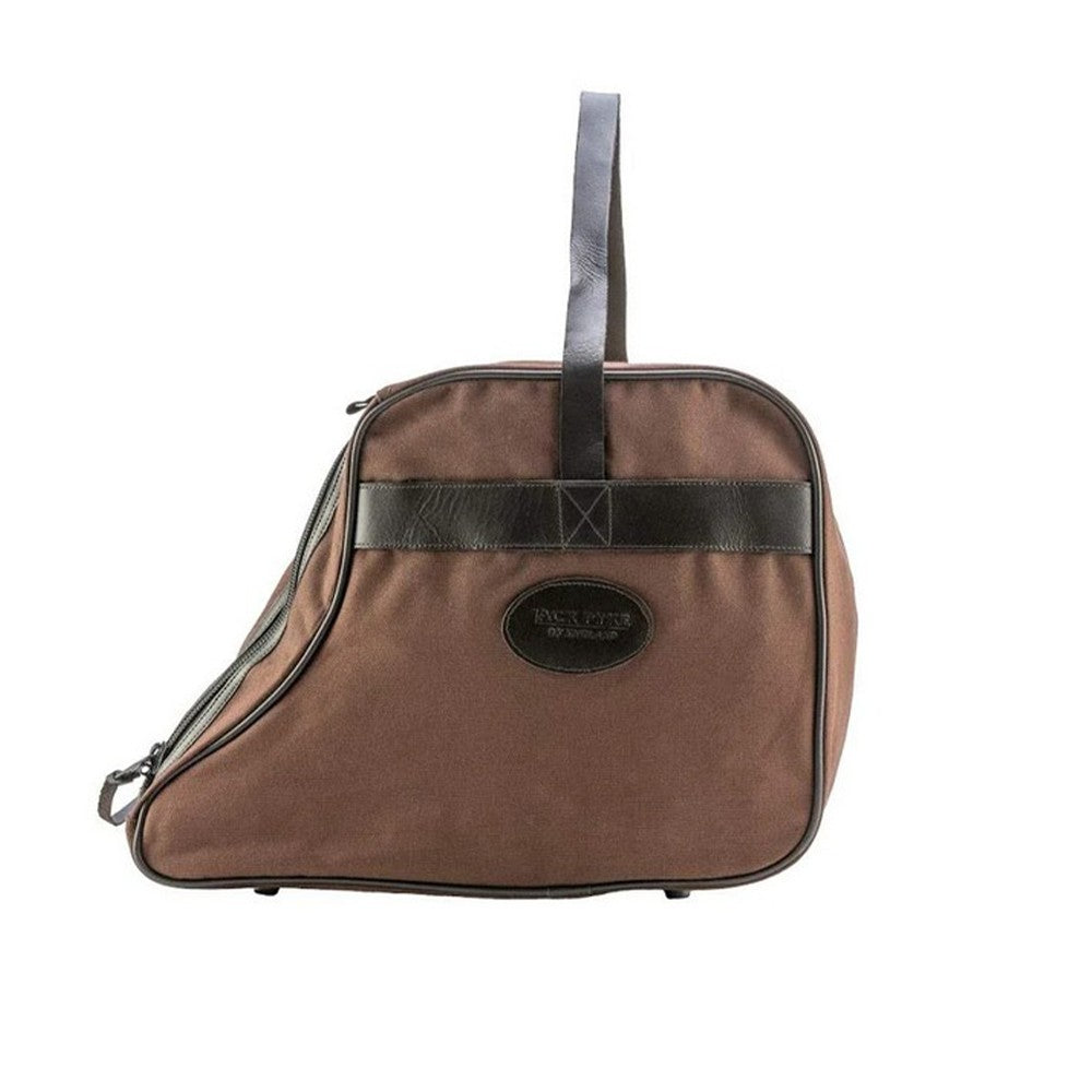 Brown - Front - Jack Pyke Leather Trim Boot Bag