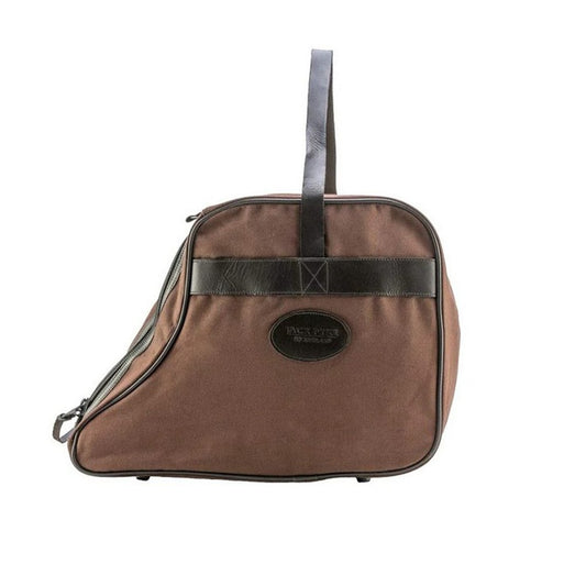 Brown - Front - Jack Pyke Leather Trim Boot Bag