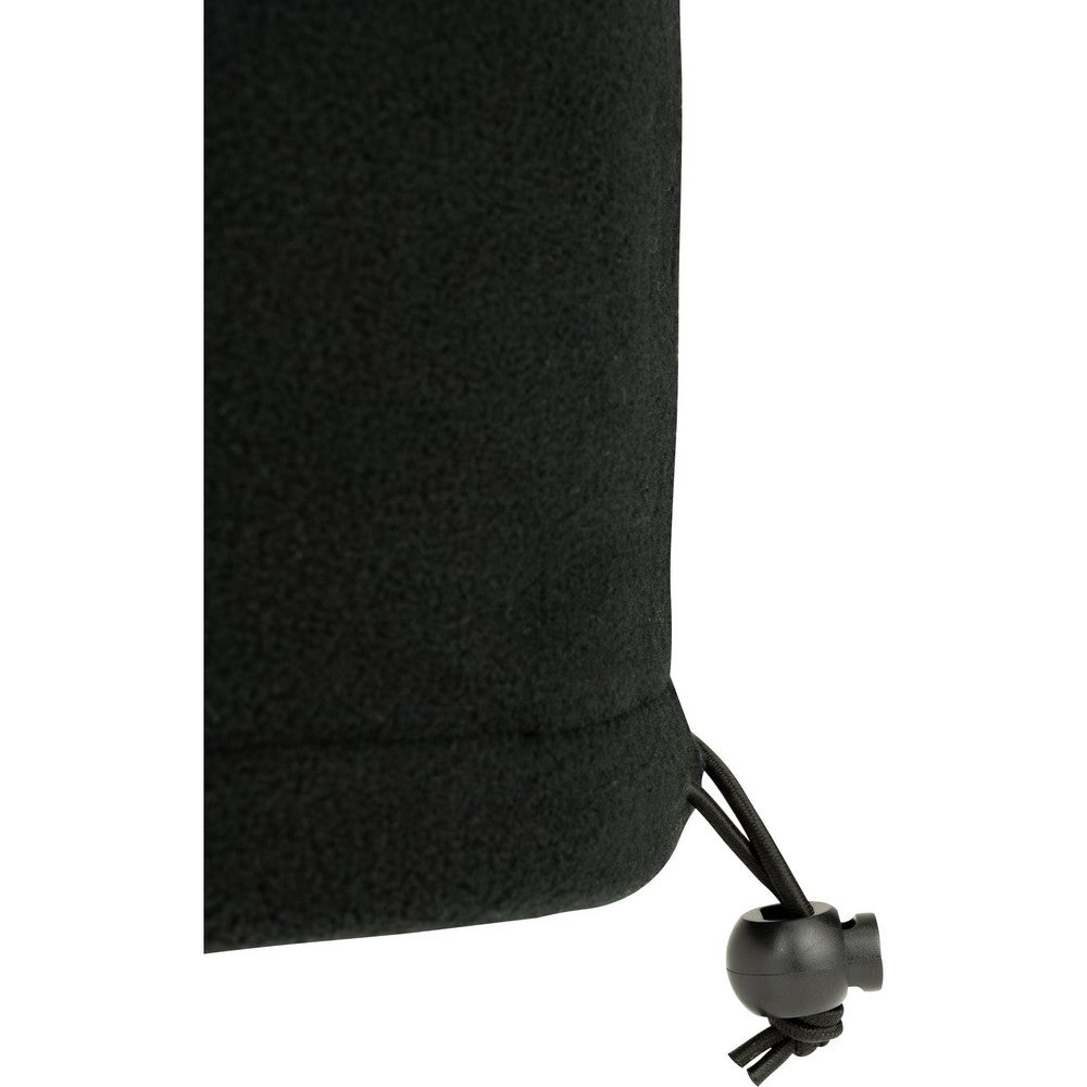 Black - Back - Jack Pyke Fleece Neck Gaiter
