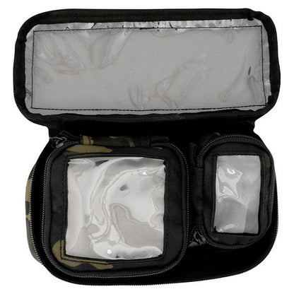 Black - Side - Speero Camo Clear Window Pouch Set (Pack of 3)