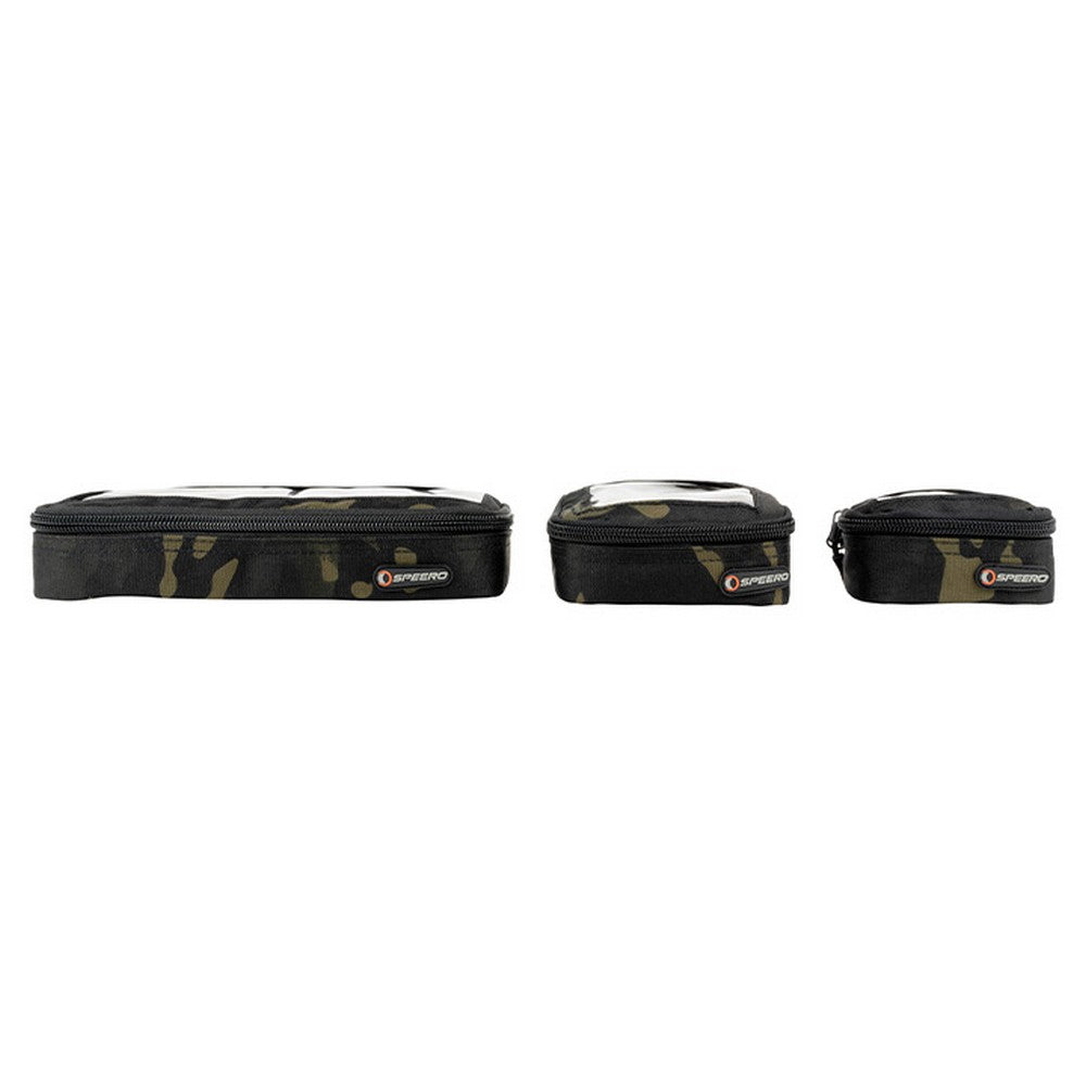 Black - Lifestyle - Speero Camo Clear Window Pouch Set (Pack of 3)