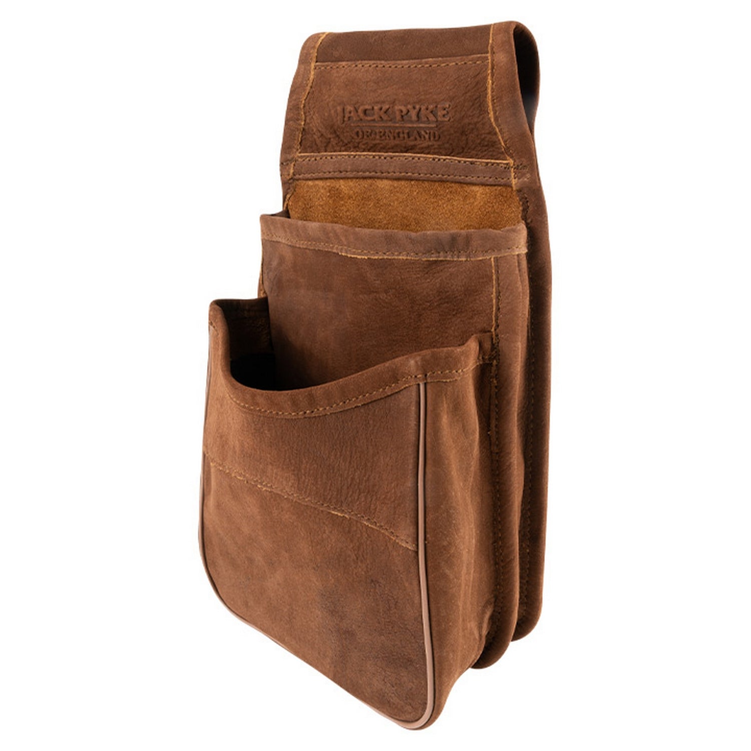 Brown - Lifestyle - Jack Pyke Nubuck Cartridge Pouch
