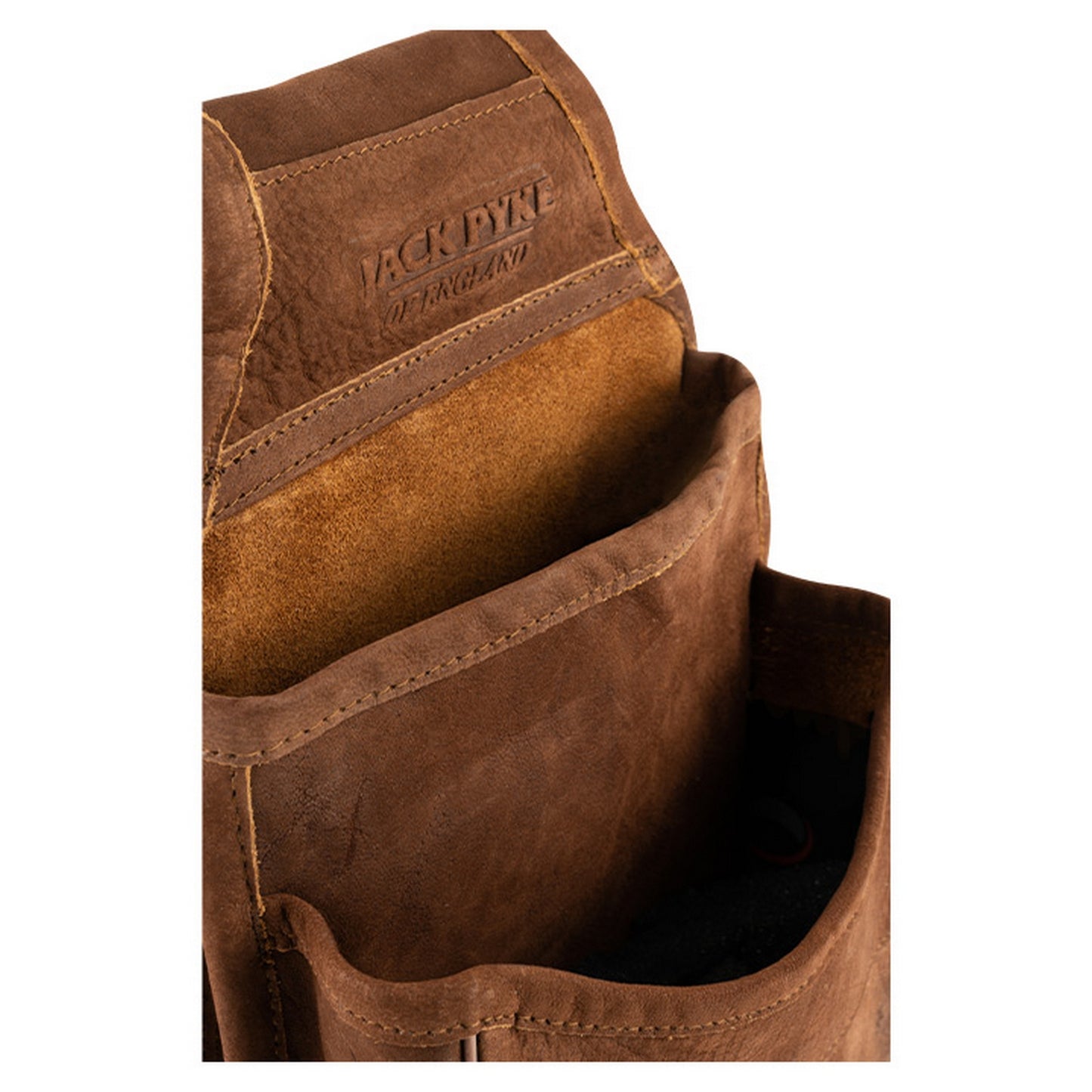 Brown - Pack Shot - Jack Pyke Nubuck Cartridge Pouch