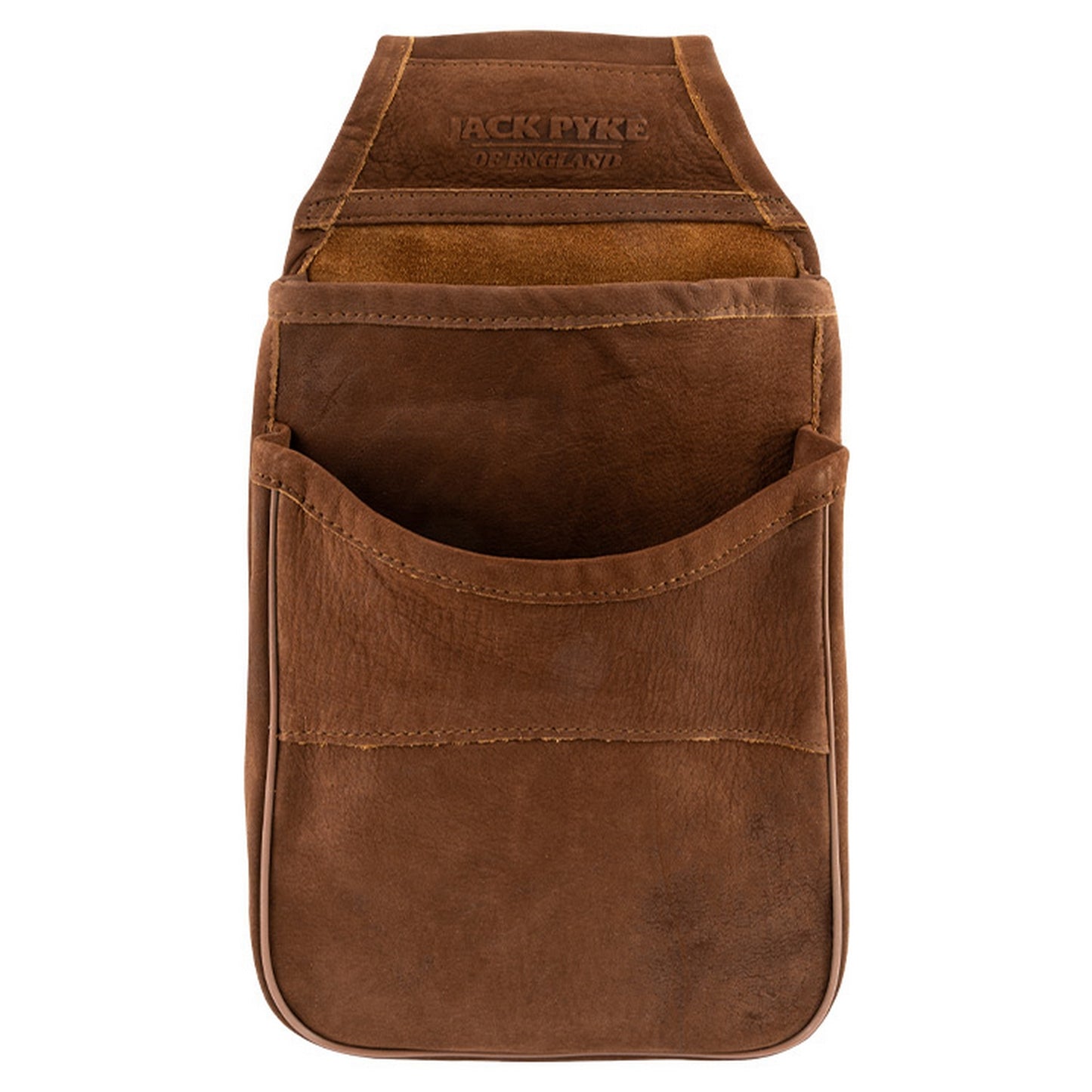 Brown - Front - Jack Pyke Nubuck Cartridge Pouch