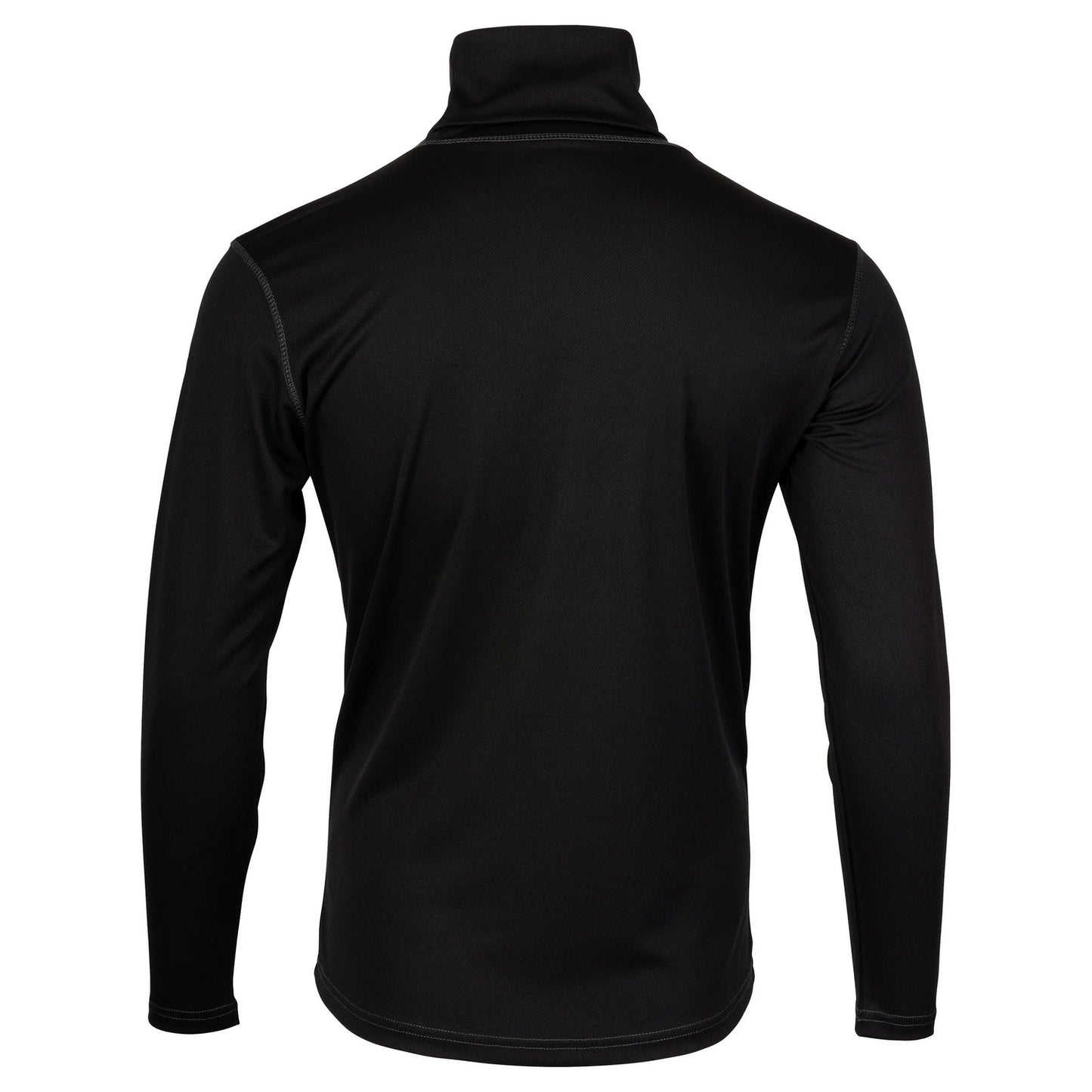 Black - Back - Viper Mens Tactical Roll Neck Midlayer