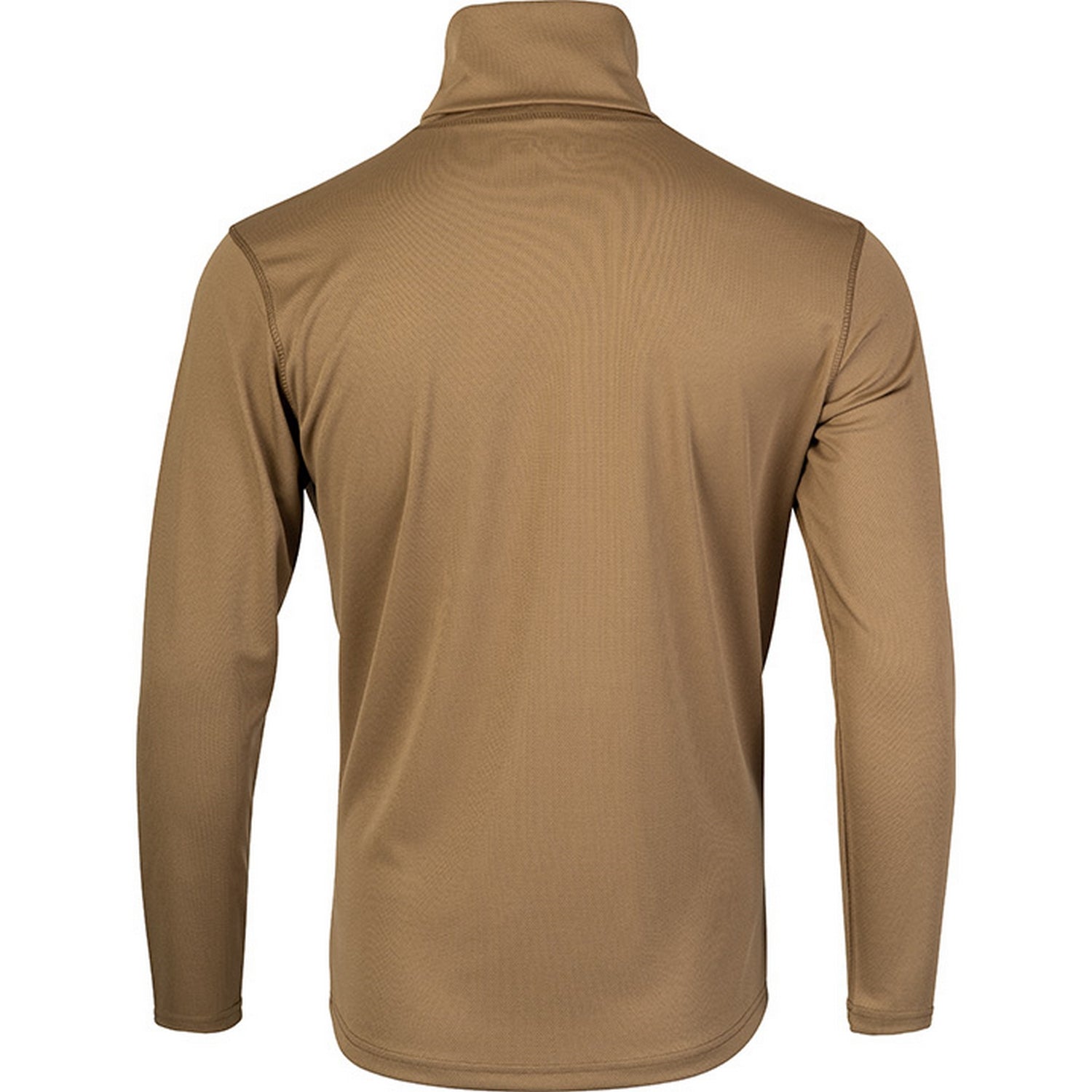 Coyote - Back - Viper Mens Tactical Roll Neck Midlayer