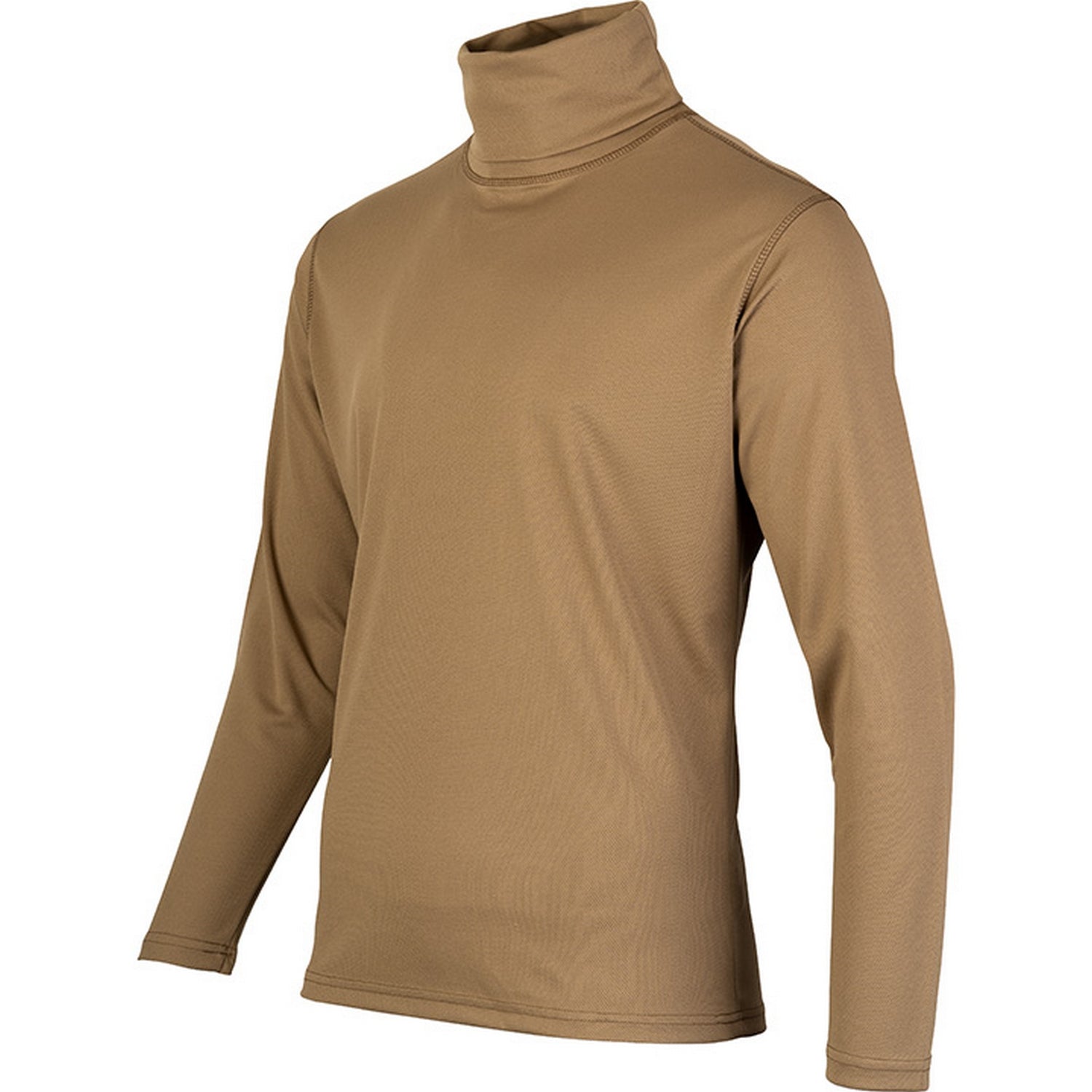 Coyote - Lifestyle - Viper Mens Tactical Roll Neck Midlayer