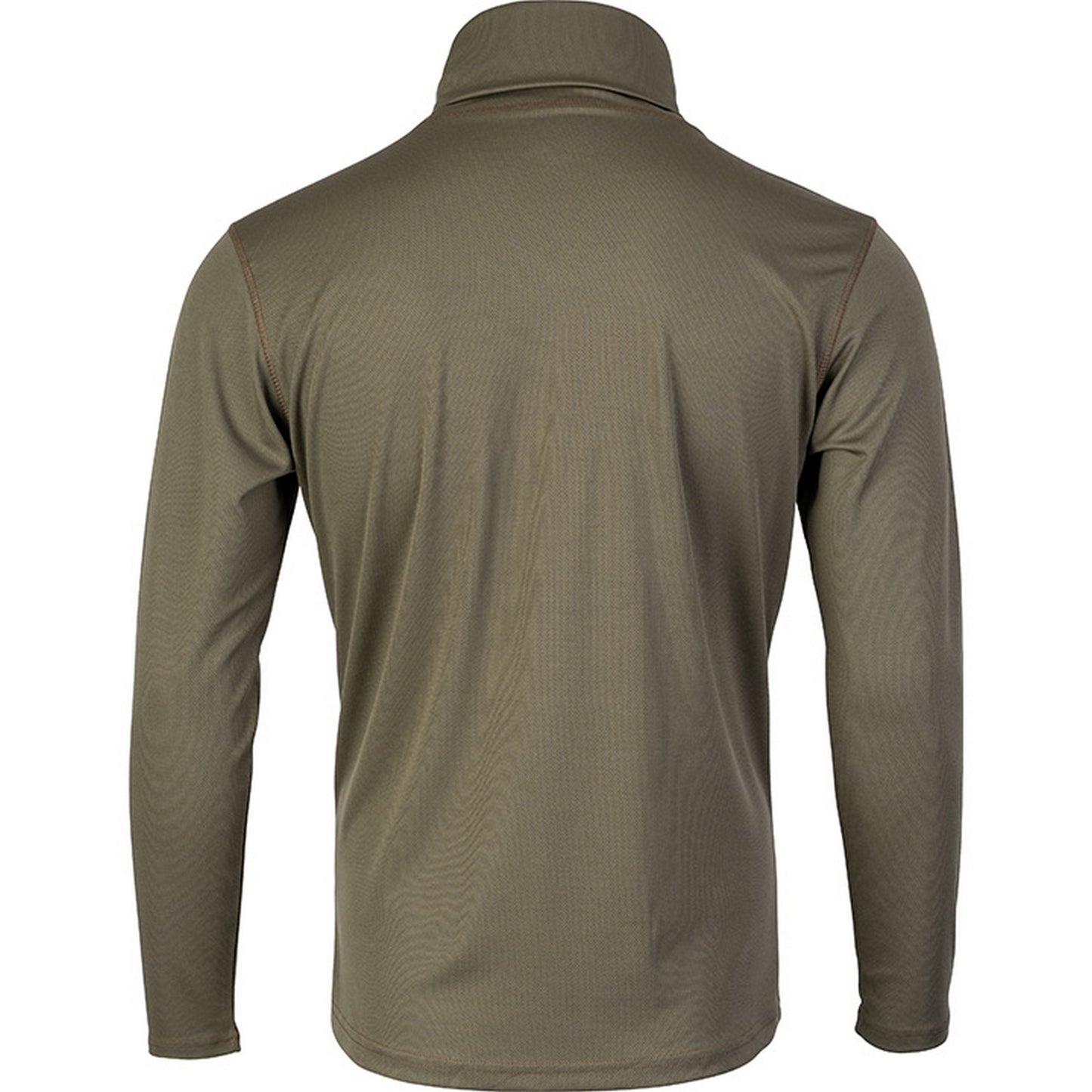 Green - Back - Viper Mens Tactical Roll Neck Midlayer